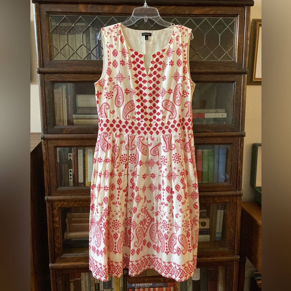 Talbots Paisley Midi Dress